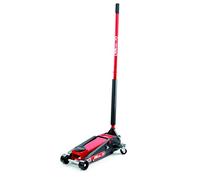 USAG 2550 A U25500001 Sollevatore Idraulico 3T Per Auto E Veicoli Commerciali, Nero Rosso