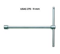 Usag 275 Chiave a T semplice con bocca esagonale 11 mm
