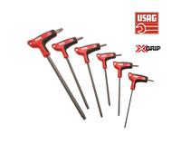 USAG 280 HX/SE6 SERIE 6 CHIAVI MASCHIO PROFILO ESAGONALE SPECIALE X-GRIP