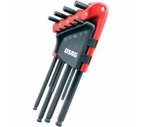 Set 9 Chiavi esagonali Usag 280 LTS/S9 maschio lunghe testa sferica U02800084