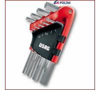Set 9 Chiavi esagonali maschio Usag 280-S9 U02800287