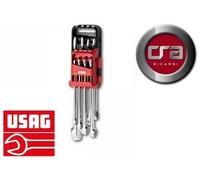 USAG 285 DS8 SERIE SET KIT 8 CHIAVI COMBINATE FISSA E STELLA PROFESSIONALI