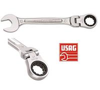 USAG 285 KF CHIAVE COMBINATA A CRICCHETTO SNODATA FISSA E STELLA SNODO COMBINATE-17