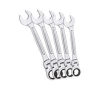USAG 285 KF/SE5 Set 5 Chiavi Combinate Cricchetto Snodate