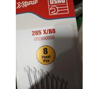 Usag Chiavi combinate Serie 285 X/B8 – 8 chiavi – Profili speciali, esagoni nuovi e rovinati