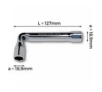 USAG 289 N - Chiave a pipa doppia leggera 12 mm