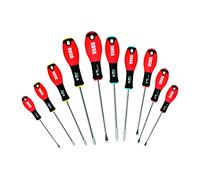 USAG 322 SH 10 SERIE SET KIT 10 GIRAVITI CACCIAVITI A TAGLIO E A CROCE GIRAVITE