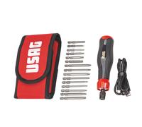 USAG 324 XP/B16 Giravite Elettrico Astuccio Inserti Viti Intaglio Croce