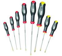 USAG 324SH8 Serie 8 giraviti per Viti a Taglio e Croce, Nero