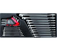 USAG 519/285A1 Assortimento con brugole e chiavi combinate (25 pz)