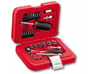 USAG 601 1/4" J34 ASSORTIMENTO BUSSOLE ESAGONALI E INSERTI 34pz.U06010001