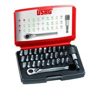 USAG 692 J32 SERIE SET KIT DI INSERTI BIT PH PZ TX CON CRICCHETTO PROFESSIONALI