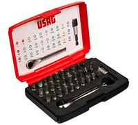 USAG 692 J32 1/4 ASSORTIMENTO SERIE 32 pz INSERTI BITS PORTAINSERTI CRICCHETTO