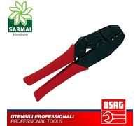 USAG 751 PINZA A CREMAGLIERA CRICCHETTO PER CAPICORDA ISOLATI CRIMPATRICE FASTON