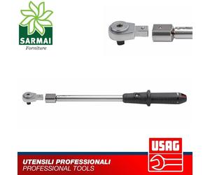 USAG 811 SE CHIAVI DINAMOMETRICA CRICCHETTO REVERSIBILE AMOVIBILE RIMUOVIBILE