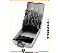 USAG 998 MA/S19- ASSORTIMENTO PUNTE 19 PEZZI HSS DIN 338
