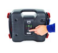 USAG : AVVIATORE PORTATILE 12V -1200A-Cavi L. 155cm- Cod.1613 RA12 + SEDIA USAG