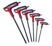 USAG 280 HATX/SE6 SERIE DI 6 CHIAVI MASCHIO PIEGAT CON IMPUGNATURA PER VITI TORX