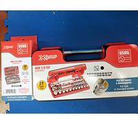 USAG : LE 2 NUOVE CASSETTE con BUSSOLE PROFILO XGRIP-609 1/4+609 1/2 EAX insieme