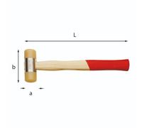 USAG: MAZZUOLA con Tasselli materiale Plastico - Art. 376 da mm. 35