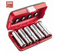 Usag set 5 chiavi a bussola lunghe 1/2" X-Grip 235 1/2 XL/C5 in cassetta