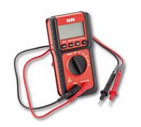 USAG U00740001 Multimetro Digitale Compatto Smart, Rosso