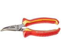 USAG U00810113 Pinza isolata 1000V a becchi mezzotondi piegati 45°, Rosso - NUO