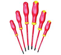 USAG U00910103 Serie giraviti isolati 1000V, Rosso