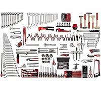 USAG USAG-496 E4-Assortimento Industria pz -U04960044, Multicolore, 254 Pezzi, Set di 254