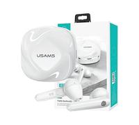 USAMS BHUSD01 - TWS Bluetooth 5.0, microfono integrato, 5 h, smartphone AURICOLARI WIRELESS, Bianco