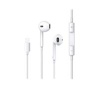 USAMS EP-24 - cuffie cablate Lightning, microfono integrato per iPhone e iOS AURICOLARI, Bianco