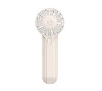 Usams, Mini ventilatore tascabile ricaricabile USB a 3 velocità, Bianco
