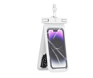 USAMS Protettiva -FSD1402 Custodia per Universale Smartphone, Bianco