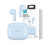USAMS US14 - Bluetooth, microfono integrato, ENC, 8 h, PC, iOS, Android, Mac AURICOLARI WIRELESS, Blu