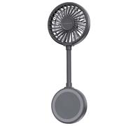 Usams, Ventilatore portatile a 3 velocità con fissaggio magnetico e supporto