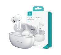 USAMS X-Don Series Bluetooth 5.3, doppio microfono, ENC, 4 h AURICOLARI WIRELESS, Bianco