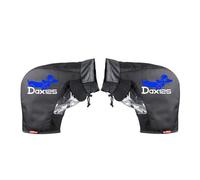 USAMZOM Guanti Manicotti Manubrio per Moto Per DAX 125 DAX125 Coprimanubrio Per Moto Invernale Antivento Caldo(B)