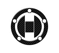 USAMZOM Serbatoio Adesivi Copri Adesivo per Tappo Serbatoio Carburante per Moto per Suzuki per Katana 650 GSX650F 2008-2009(Carbon-Look)
