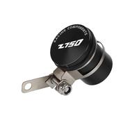 USAMZOM Vaschetta Olio Freni Coppa Olio per KA&WASAKI Z750 Z750R Z750S Z750 Z750R S Accessori per Coppa del Fluido Dell'olio del Cilindro del Serbatoio della Frizione del Freno Moto(Nero,Logo)