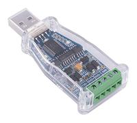 Usangreen Adattatore seriale da USB a RS485 RS422, chip FTDI, USB a morsettiera a 6 pin, supporta Win XP, Win 7, Win 8, Win10, Mac Android