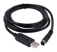 Usangreen Cavo di programmazione radio FT232RL per Yaesu FT-100 FT817 FT-857 FT-897 FT8-817ND FT-857D FT897D CT-62 cavo CAT