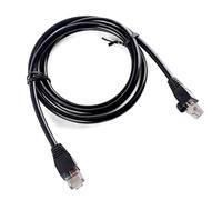 usangreen Cavo RJ45 RS485 per comunicazione BMS, collegamento per batteria Seplos su inverter Voltronic, connettore a connettore, cavo (cavo rotondo, 100 cm)