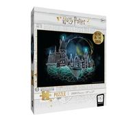 USAOPOLY- Harry Potter Magic of Hogwarts Glow Jigsaw Puzzle, Multicolore, 8 inches x 10 inches, PZ010-613-002400-06
