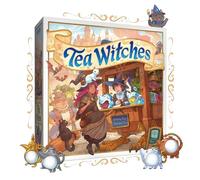 USAopoly | Tea Witches | Gioco Da Tavolo Worker Placement Fantasia Con Preparazione Tè TeaPups Upgrade Alta Rigiocabilità | 2 A 4 Giocatori | 60 A 90 Minuti