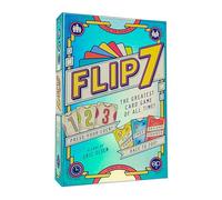 Flip 7, la miscela definitiva di premere la fortuna e la strategia, gioco di carte avvincente frenetico, veloce da imparare e facile da insegnare, perfetto per serate di gioco, 3+ giocatori, età 8 e