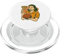 usare, tuo, cervello, retro, psicologia, vendemmia, donna, illustrazione PopSockets PopGrip per MagSafe
