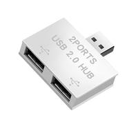 USB 2.0 A Maschio A 2 Femminile Splitter Cavo di Alimentazione Adattatore Per Tastiera Mouse E Più Dispositivi Sdoppiatore di Ricarica USB
