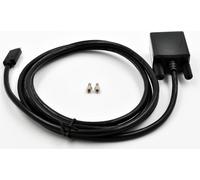 EXSYS EX-2311-2F USB 2.0 C maschio a 1 x seriale RS-232 cavo da 1,8 m con presa a 9 pin, indicatore LED nero