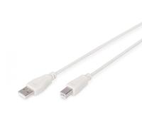 USB 2.0 connection cable, type A - B M/M, 1.8m, USB 2.0 conform, be