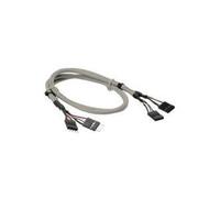 USB 2.0 el. - interno - connettore maschio 2x 4 pin - connettore femmina - 0 -60 m NEW